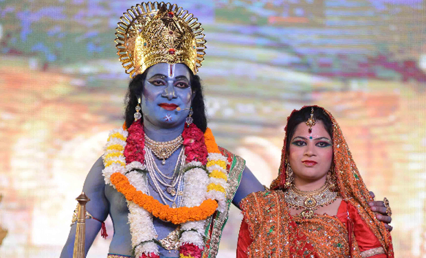 Delhi’s most popular 'Ramleela' witnesses bevy of television actors on